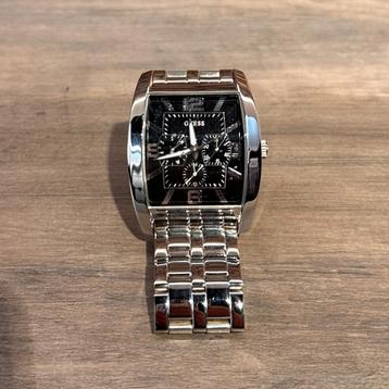 Guess W95015G1 heren Power Broker chronograaf roestvrijstale beschikbaar voor biedingen