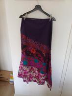 Pink Labelle Rok - Bloemenprint - Maat M, Kleding | Dames, Maat 38/40 (M), Paars, Ophalen of Verzenden, Zo goed als nieuw