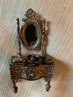 Zilveren Kaptafel Miniatuur, Antiek en Kunst, Ophalen of Verzenden, Zilver