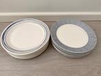 2 x 6 diner borden Royal Doulton Pacific, Huis en Inrichting, Keuken | Servies, Ophalen, Zo goed als nieuw, Bord(en), Overige stijlen