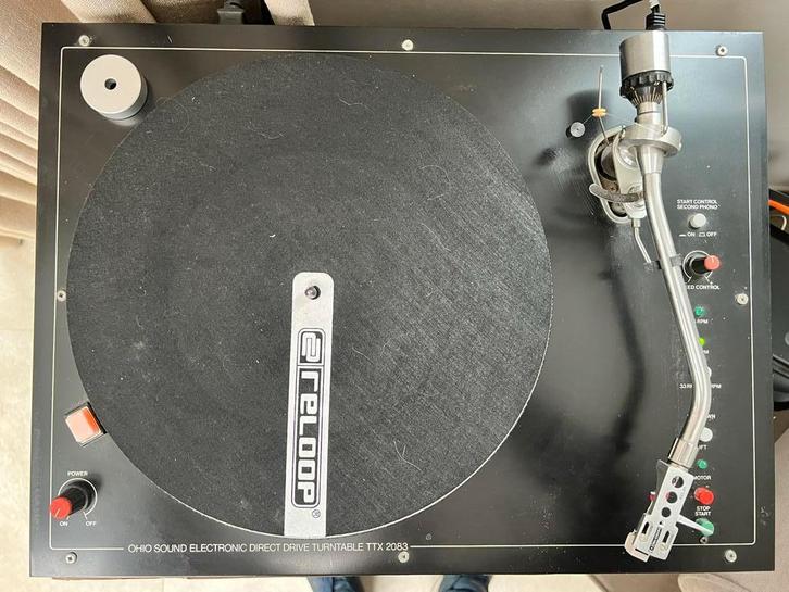 Ohio Sound TTX 2083 Direct Drive Platenspeler, Audio, Tv en Foto, Platenspelers, Gebruikt, Platenspeler, Overige merken, Pitch-regelaar