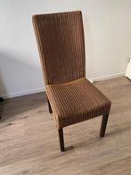 4 mooie loom stoelen, Huis en Inrichting, Stoelen, Ophalen, Overige materialen, Gebruikt, Bruin