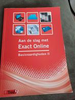 Aan de slag met Exact Online, basisvaardigheden 2, Ophalen of Verzenden, Zo goed als nieuw, Overige onderwerpen, Tree9