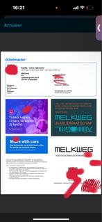 Kybba 2 kaartjes melkweg, Tickets en Kaartjes, Twee personen