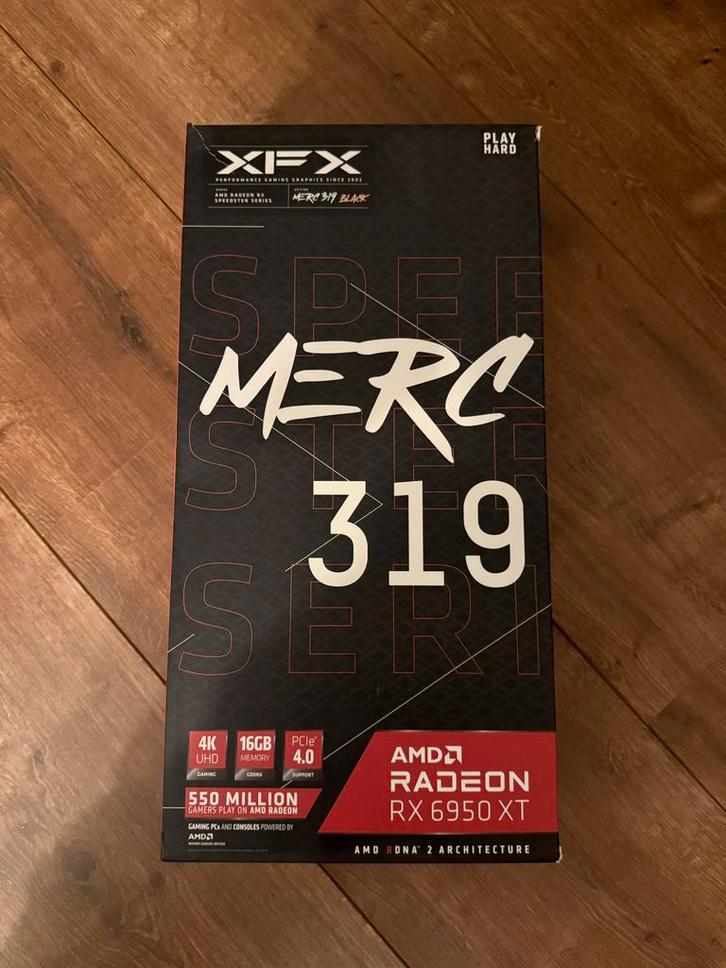 AMD Radeon RX 6950 XT XFX Videokaart, Computers en Software, Videokaarten, Zo goed als nieuw, AMD, PCI-Express 4.0, GDDR6, HDMI