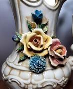 Bassano vaas met bloemen. Model nr: 440. Hoogte 35 cm., Antiek en Kunst, Ophalen of Verzenden