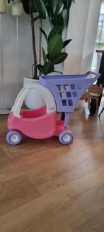 Little tikes boodschappenwagentje, roze, Ophalen of Verzenden, Zo goed als nieuw