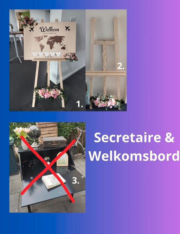 Trouwspullen/ Bruiloftspullen te koop, Hobby en Vrije tijd, Feestartikelen | Verhuur, Ophalen