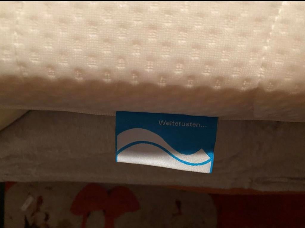 Ledikant matras 90 x 170 x 14 SG 25 Anti-allergische hoes, Ophalen, 90 cm, Eenpersoons, 190 cm of minder