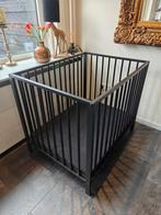 Baby Felix II Box Mat Zwart, Ophalen, Zo goed als nieuw, Ledikant