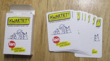 kwartet kwartetspel Jan van de pannenkoek en poffertjes beschikbaar voor biedingen