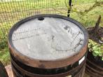 Houten Regenton "Whisky" 500 Liter met vulgat in deksel, Ophalen, Met kraantje, 150 liter of meer, Nieuw