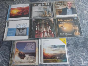 8 x cd christelijk instrumentaal -diverse muziekinstr enz beschikbaar voor biedingen