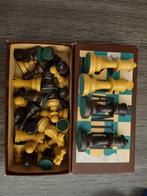 Vintage Schaakstukken Set, Ophalen, Gebruikt, Een of twee spelers, Onbekend