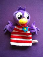 EFTELING TIAMO Knuffel  HANDPOP VOGEL JET. 20 CM  **Nieuw**, Kinderen en Baby's, Speelgoed | Knuffels en Pluche, Ophalen of Verzenden