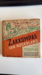Kompas Zakatlas van Nederland 1940, Boeken, Atlassen en Landkaarten, Ophalen of Verzenden, 1800 tot 2000, Nederland, Landkaart