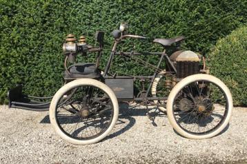 Phébus QUadricycle.  1899 in rijdende en originele staat