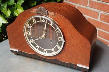 Art Deco tafelklok- schouwpendule met bimbam slagwerk (8Dgs) beschikbaar voor biedingen