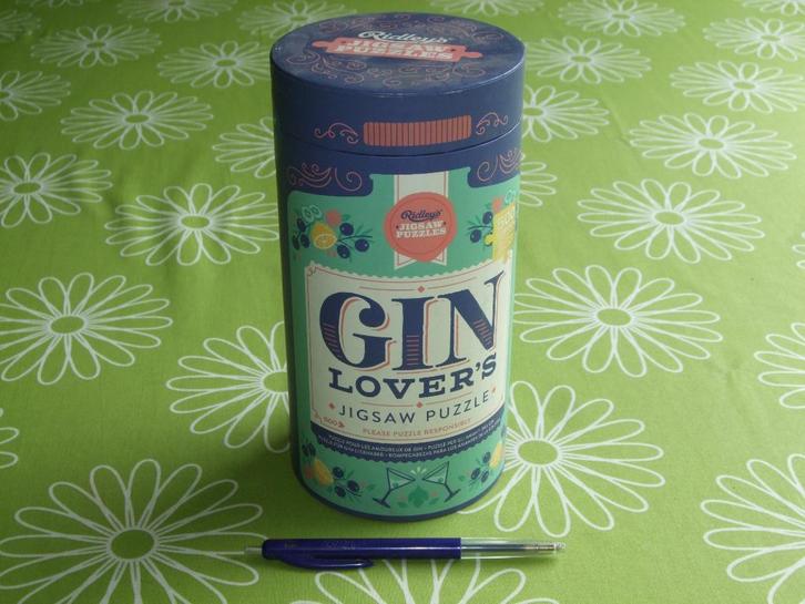 Nieuw: Gin lover's puzzel - 500 stukjes - Ridley games, Hobby en Vrije tijd, Denksport en Puzzels, Nieuw, Legpuzzel, 500 t/m 1500 stukjes