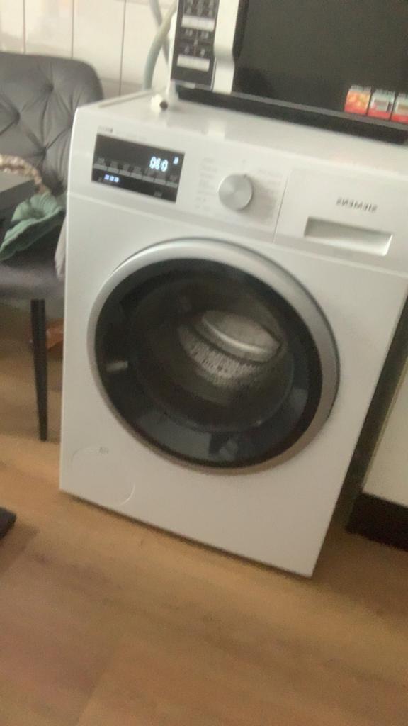 Siemens wasmachine, Witgoed en Apparatuur, Wasmachines, Zo goed als nieuw, 8 tot 10 kg, 85 tot 90 cm, 1200 tot 1600 toeren, Verzenden