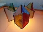 Handmade candle holder, tiffany, Ophalen of Verzenden