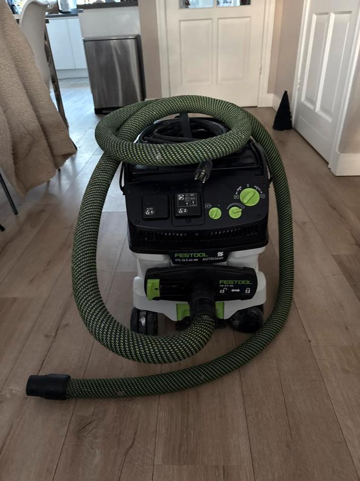 Festool CLEANTEX CTL 26 E AC Bouwstofzuiger, Witgoed en Apparatuur, Stofzuigers, Gebruikt, Stofzuiger, Minder dan 1200 watt, Reservoir