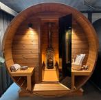 Buiten sauna | buitensauna | barrel sauna | diverse sauna’s, Sport en Fitness, Sauna, Ophalen, Nieuw, Fins of Traditioneel, Complete sauna