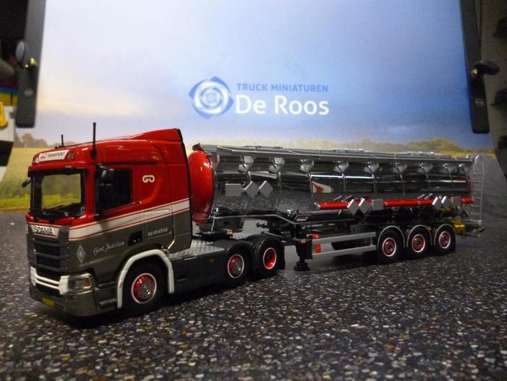 Tekno Scania Next Gen Gert Jakobsen met certificaat, Hobby en Vrije tijd, Modelauto's | 1:50, Nieuw, Bus of Vrachtwagen, Tekno