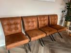 Cognac kleurige Barcelona chair stoelen, Huis en Inrichting, Stoelen, Ophalen, Zo goed als nieuw, Bruin, Vier
