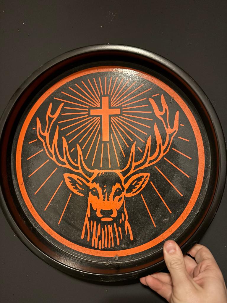 Jagermeister dienblad, Ophalen of Verzenden, Zo goed als nieuw, Gebruiksvoorwerp