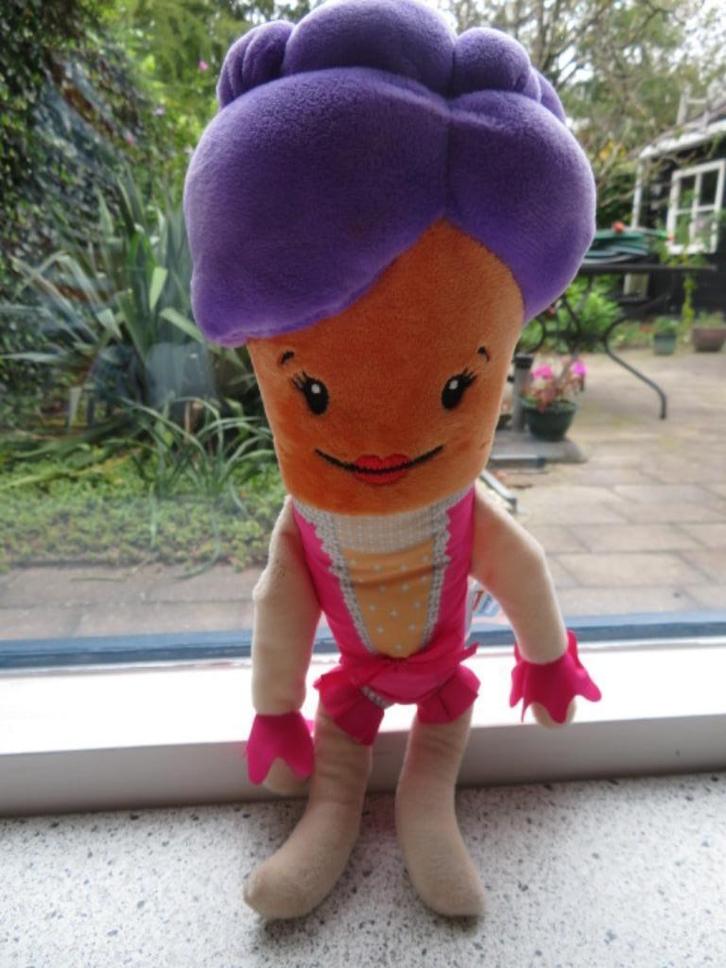 Vrolijk gekleurde dame van Aldi Everyday Amazing, Kinderen en Baby's, Speelgoed | Knuffels en Pluche, Zo goed als nieuw, Overige typen