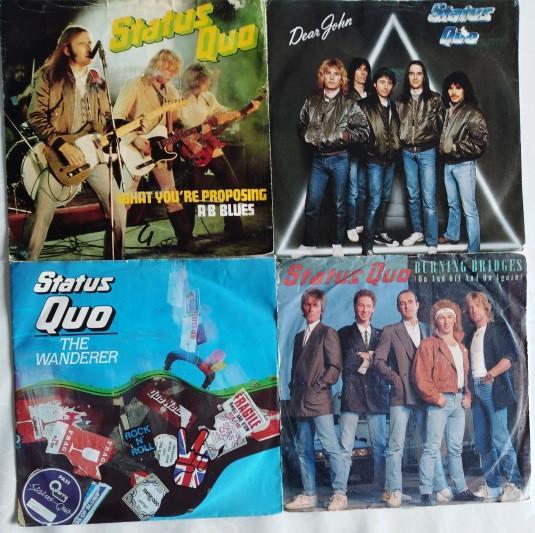 STATUS QUO - PAKKET!, Cd's en Dvd's, Vinyl Singles, Zo goed als nieuw, Single, Pop, 7 inch, Ophalen of Verzenden