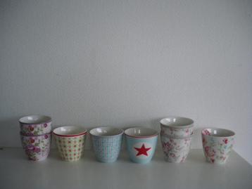 Greengate servies latte cups beschikbaar voor biedingen