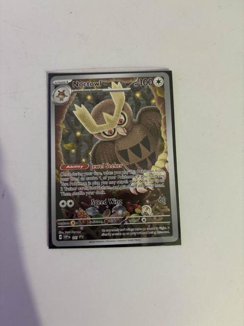 Noctowl promo | Stellar Crown, Hobby en Vrije tijd, Verzamelkaartspellen | Pokémon, Nieuw, Losse kaart, Ophalen of Verzenden