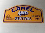 Sticker Camel 4WD Festival 1987 Circuit Zandvoort, Verzenden, Zo goed als nieuw