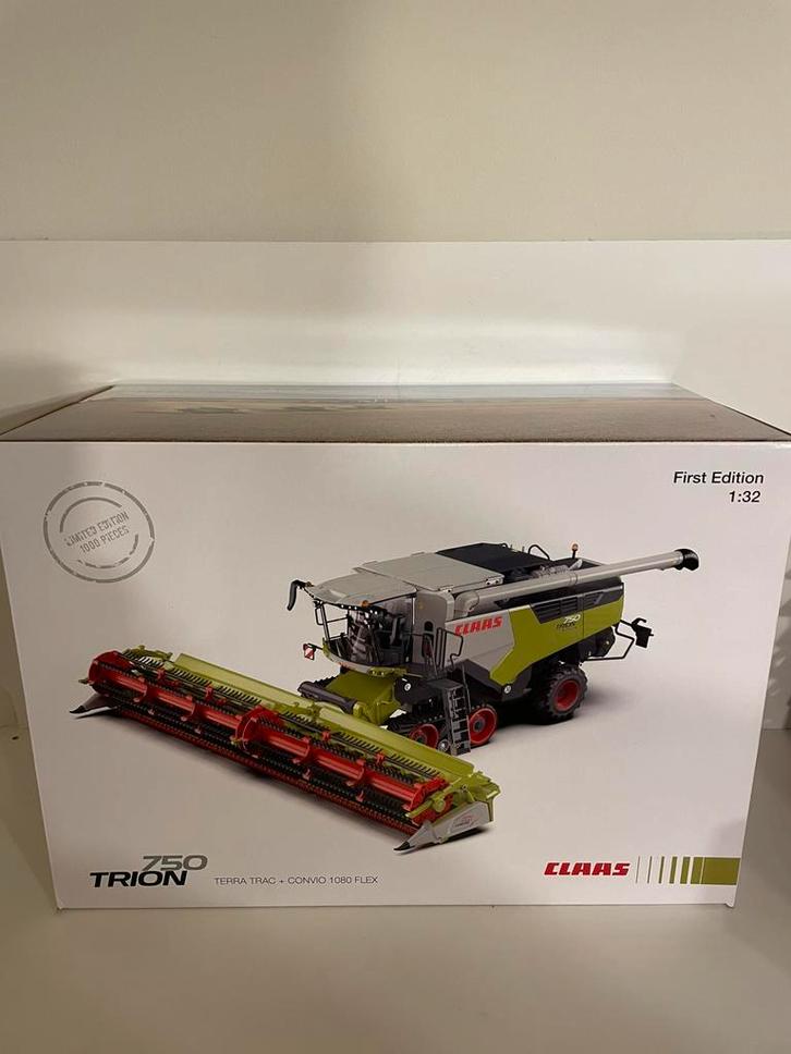 Wiking claas trion 750 TT nieuw in doos first edition, Hobby en Vrije tijd, Modelauto's | 1:32, Nieuw, Tractor of Landbouw, Overige merken