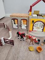 Playmobil paarden manege, Ophalen of Verzenden, Gebruikt