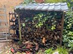 Gratis haard hout nat, Tuin en Terras, Minder dan 3 m³, Ophalen, Overige houtsoorten, Blokken