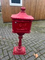 Ijzer brievenbus in goede staat, Tuin en Terras, Brievenbussen, Ophalen of Verzenden, Gebruikt, IJzer, Staande brievenbus