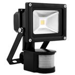 Led's Light LED breedstraler bewegingssensor 10W zwart IP65, Ophalen, Nieuw, Minder dan 50 cm