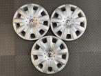 3 orig Volkswagen Golf, Touran en Caddy wieldoppen 15 inch, Auto diversen, Wieldoppen, Ophalen of Verzenden, Gebruikt