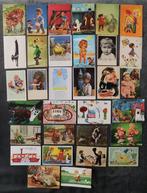 44 x oude kinder ansichtkaart nederland, Verzamelen, 1940 tot 1960, Gelopen, Ophalen of Verzenden