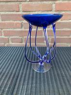 Alicja, vintage koningsblauwe glazen octopus/kwal sculpture, Antiek en Kunst, Ophalen of Verzenden