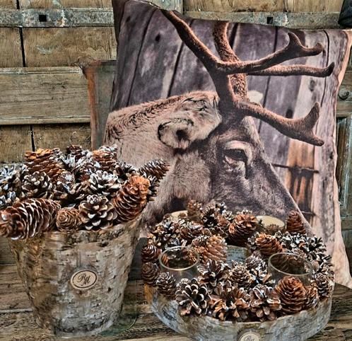 Rivièra maison pinecone waxineholder & pinecone pot, Huis en Inrichting, Woonaccessoires | Overige, Ophalen of Verzenden