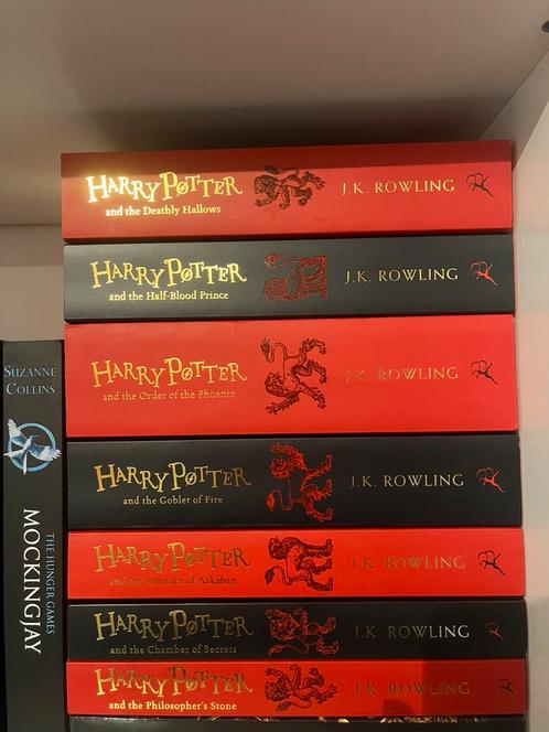 Harry Potter Gryffindor edities, Boeken, Fantasy, Zo goed als nieuw, Ophalen of Verzenden
