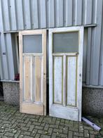 11 stuks antieke paneeldeuren met bovenlicht, Doe-het-zelf en Verbouw, 215 cm of meer, Glas, Zo goed als nieuw, Binnendeur
