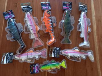 Pakket Fox Replicants+Trouts (8 stuks) 60-185 grams...Nieuw beschikbaar voor biedingen