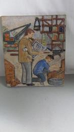 Westraven Utrecht Holland keramiek tegel/gevelsteen jaren'60, Ophalen of Verzenden