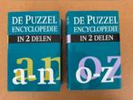 puzzel encyclopedie in 2 delen., Ophalen of Verzenden, 500 t/m 1500 stukjes, Nieuw, Puzzelboek