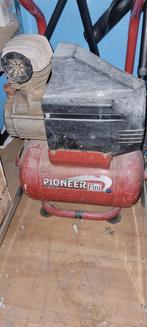 Pioneer compressoren senco tacker en 2x 5meter lucht slang, Gebruikt, Ophalen of Verzenden